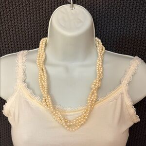 Classic Cream Pearl Necklace